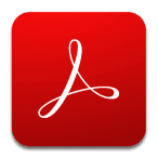 Adobe Acrobat Reader сриншот лого