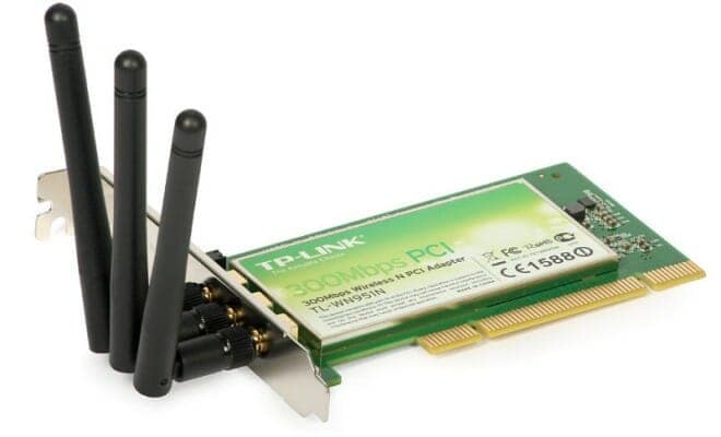 PCI карта с модулем беспроводной связи.