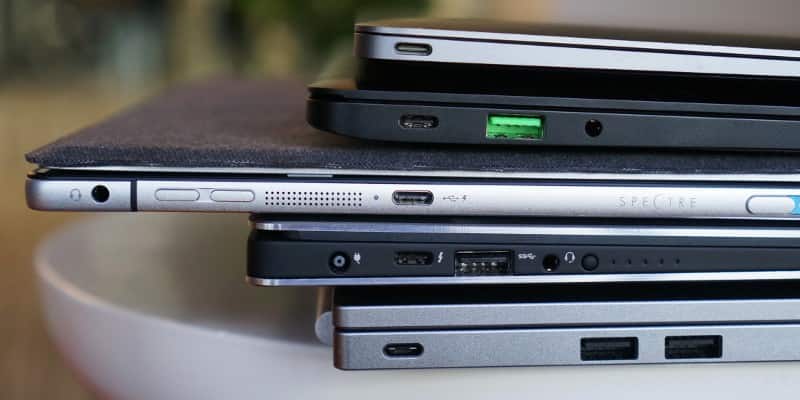 Разъем USB Type-C в ноутбуках и нетбуках. 