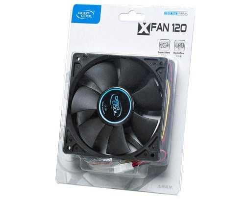 Deepcool XFAN 120 Наиболее доступный и эффективный 120-мм вентилятор.