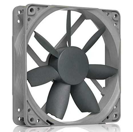 Noctua NF-S12B redux-1200 PWM. Наиболее доступный 120-мм вентилятор производства Noctua.