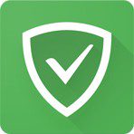 Логотип программы adguard.