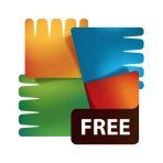Лого AVG AntiVirus FREE.